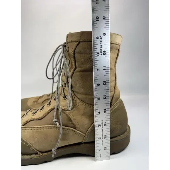 Danner USMC RAT Mojave Combat Boots Nubuck USA Size 11 Men R 8” - Picture 8 of 9